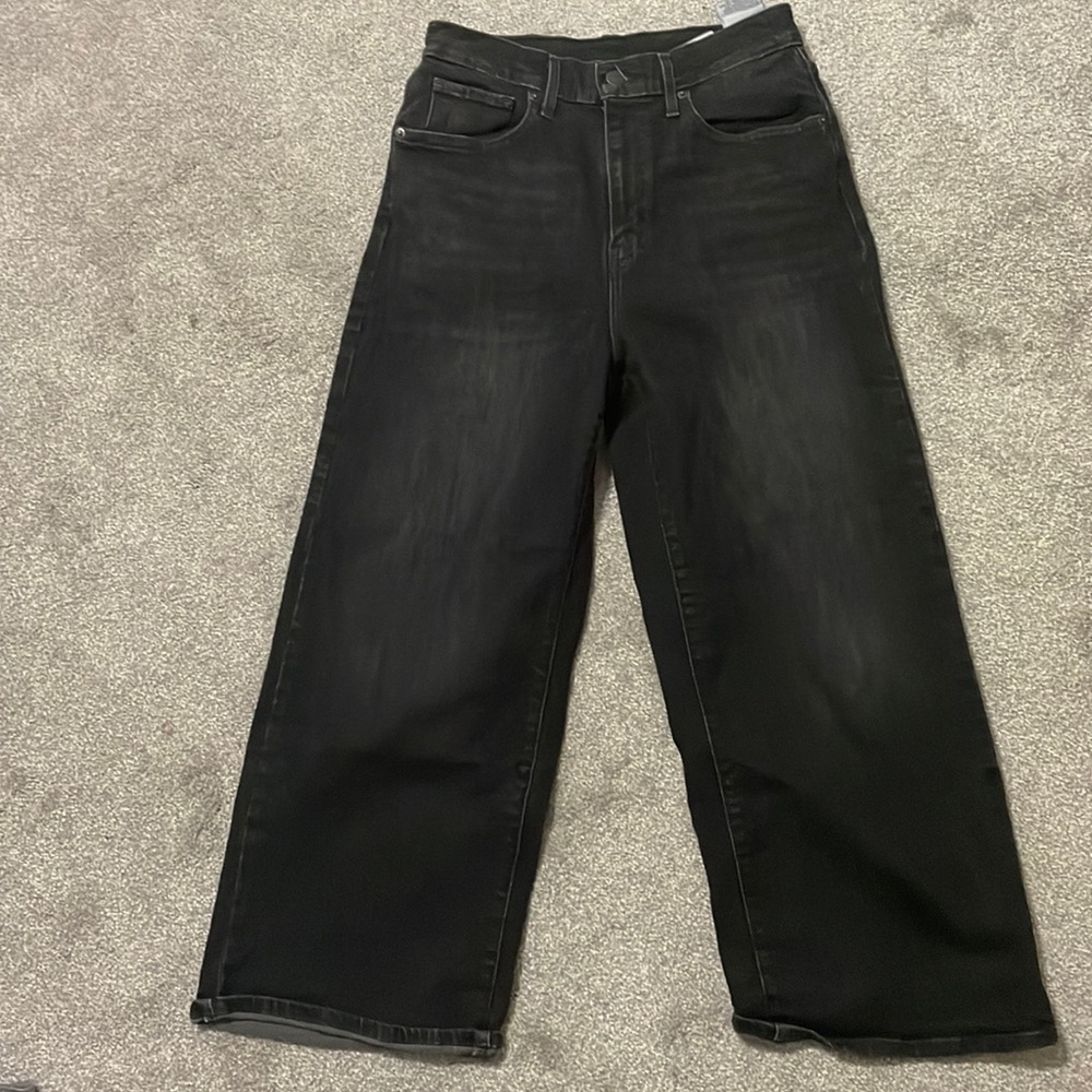 Levi black womens mom jean’s